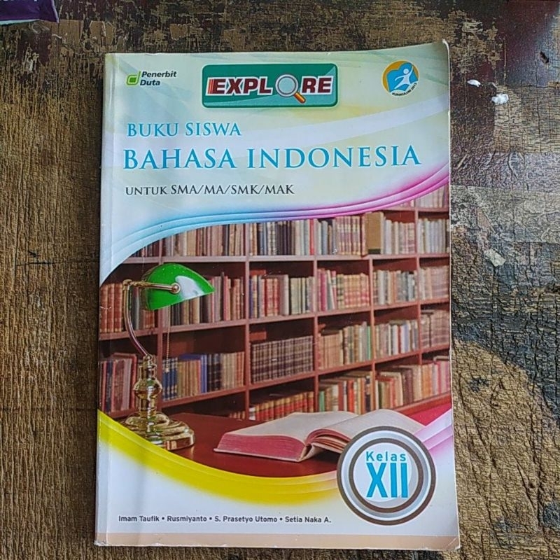 Jual Buku Bahasa Indonesia Untuk SMA MA/SMK MAK Untuk Kelas 3 (original ...