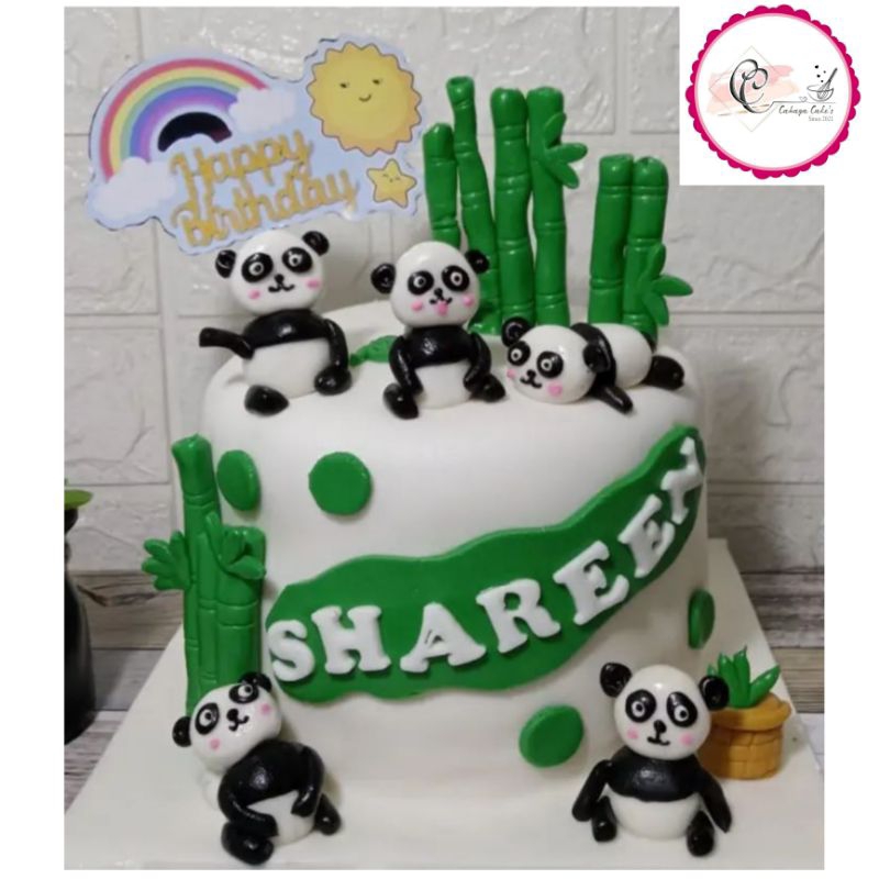 Jual Kue Ulang Tahun Panda / Panda Cake / Kue Ultah Kungfu Panda