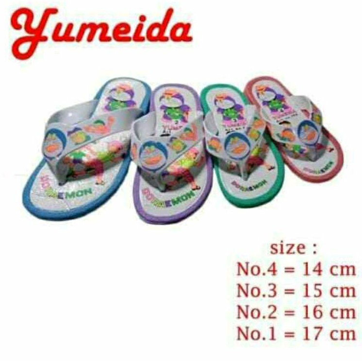 Jual Sandal Doraemon Yumeida Sandal Karet Anak Shopee Indonesia