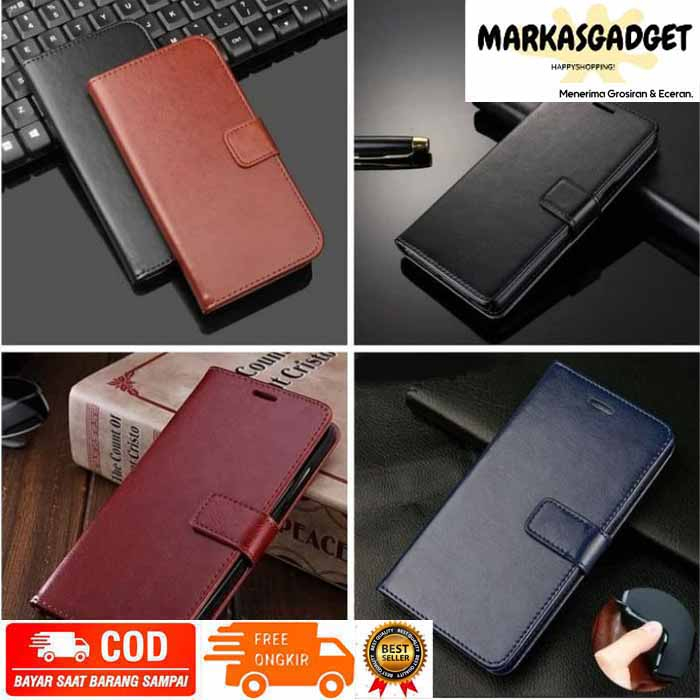 Jual VIVO V27 V27E V27 PRO V29 FLIP COVER WALLET LEATHER CASE DOMPET SARUNG HP + TALI GANTUNGAN