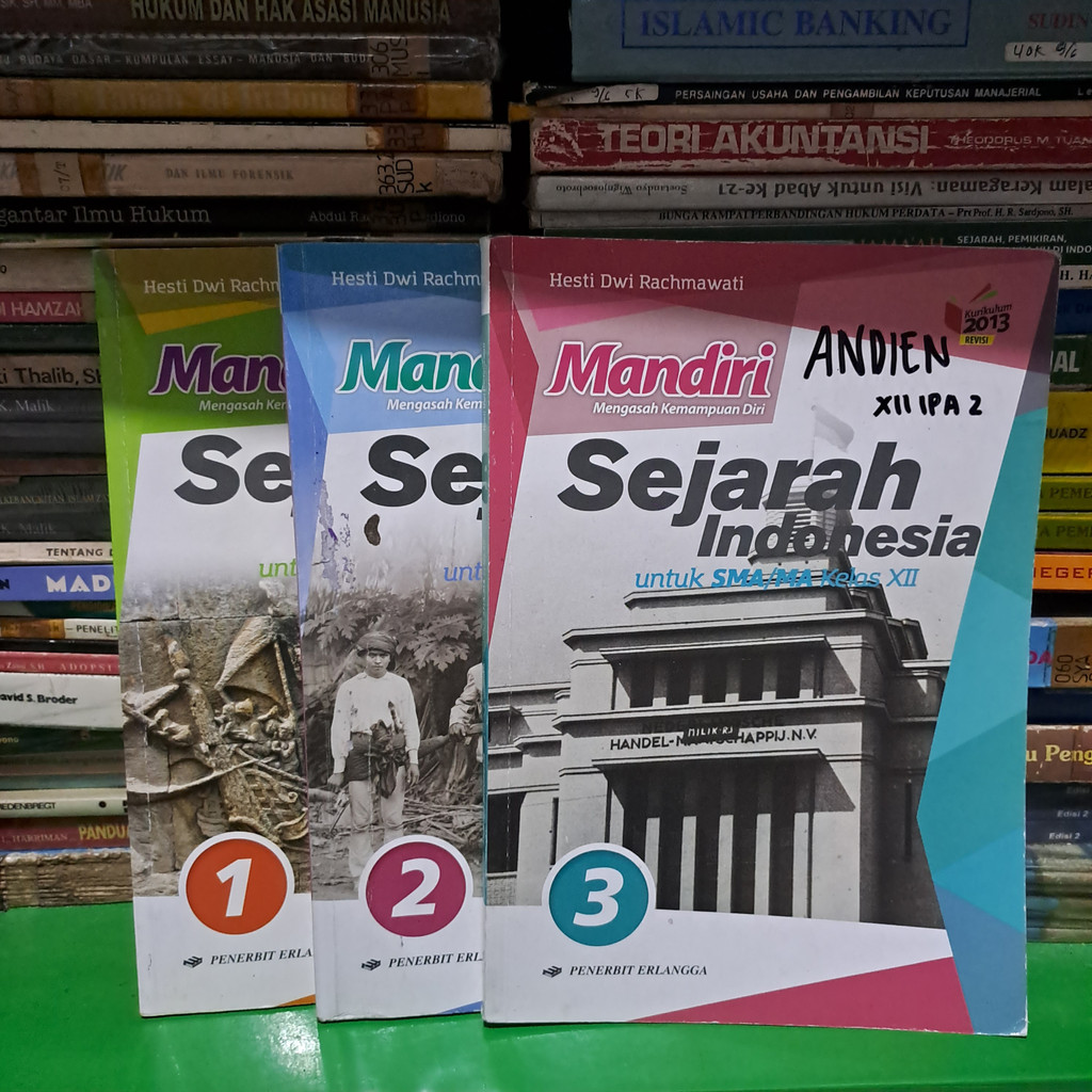 Jual BUKU BEKAS MANDIRI SEJARAH INDONESIA KELAS 1/2/3 SMA ERLANGGA ...