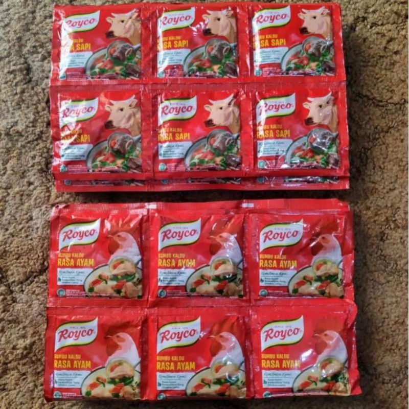 Jual Royco Renteng 12 Bungkus Rasa Ayam Dan Sapi | Shopee Indonesia