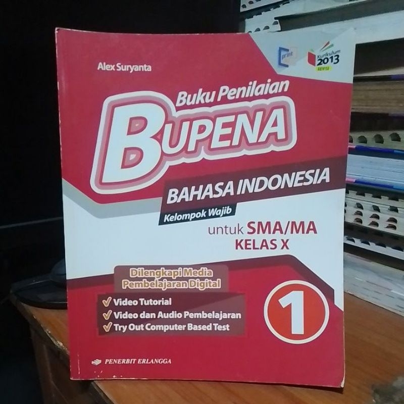 Jual BUKU PENILAIAN BUPENA BAHASA INDONESIA Untuk SMA/MA Kelas X ...