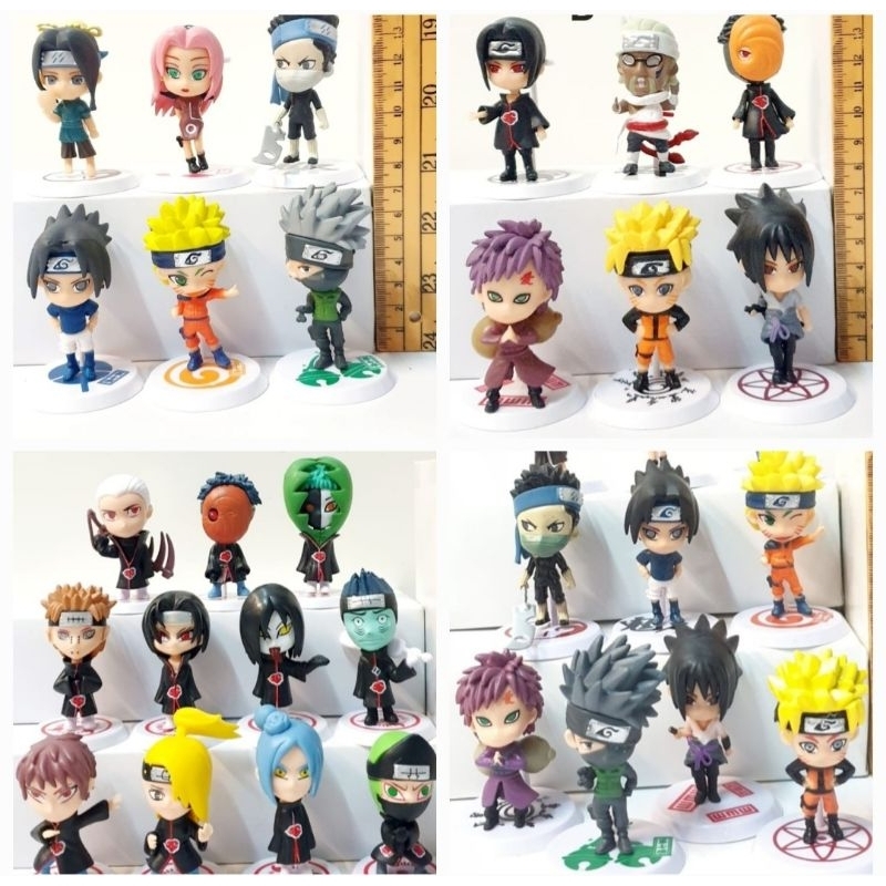 Jual ACTION FIGURE NARUTO SET 12 PCS FIGUR | Shopee Indonesia