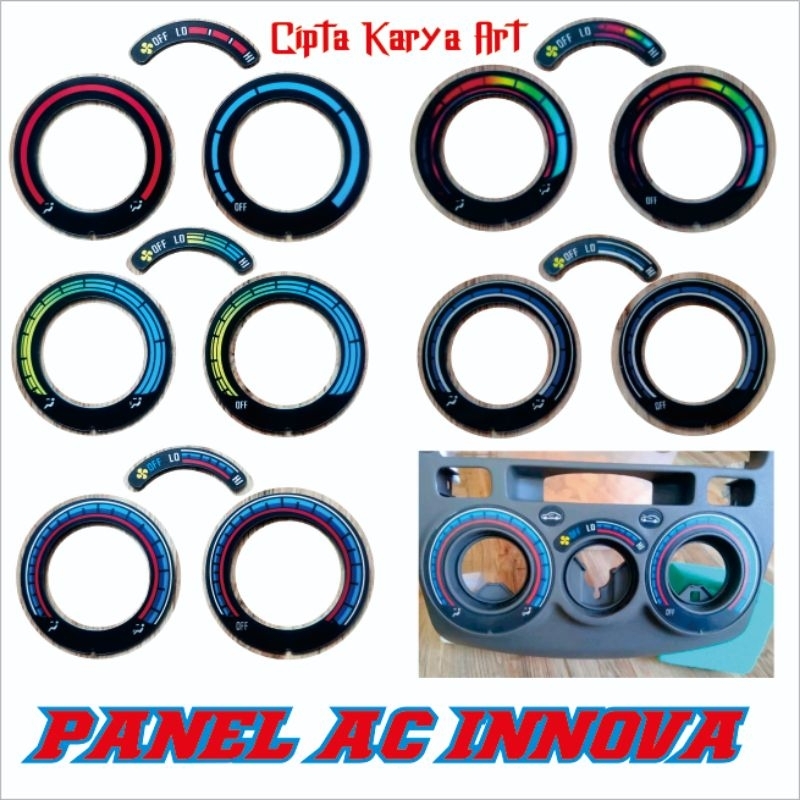 Jual variasi ac innova papan panel custom | Shopee Indonesia