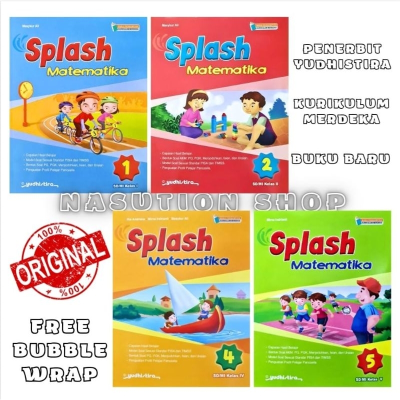 Jual Buku Splash Matematika Kelas Sd Mi Yudhistira Kurikulum