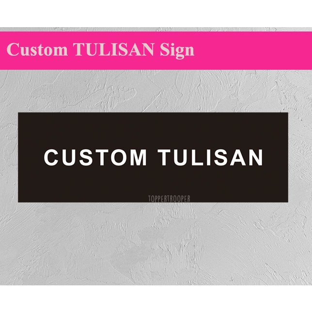 Jual Custom Tulisan Sign Akrilik | Custom Sign Nama Ruangan | Custom
