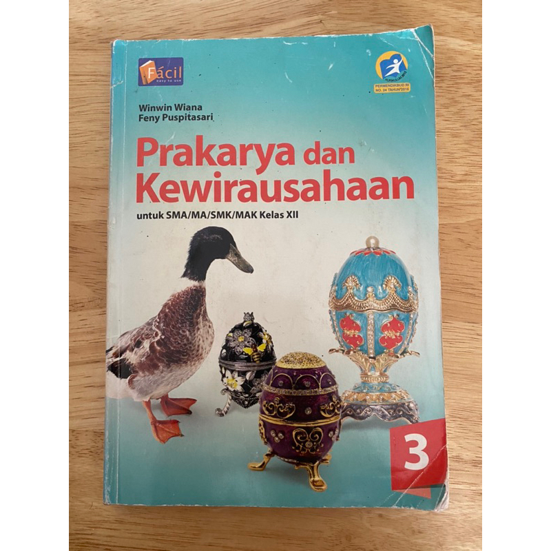 Jual Buku Prakarya Dan Kewirausahaan Kelas 12 Facil | Shopee Indonesia