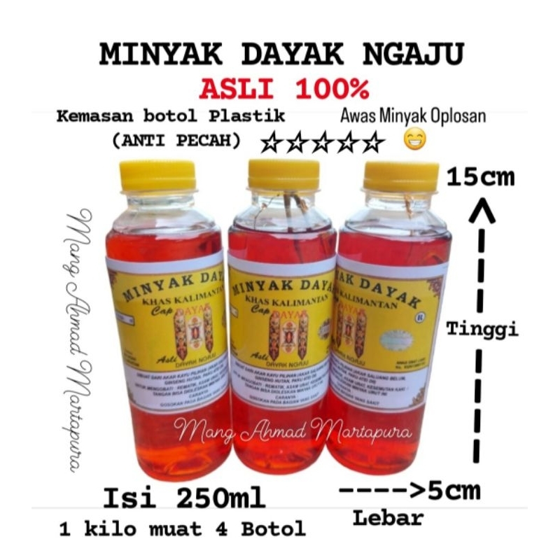 Jual [ Harga Grosir ] Minyak Herbal Kalimantan Minyak Pijat Khas ...