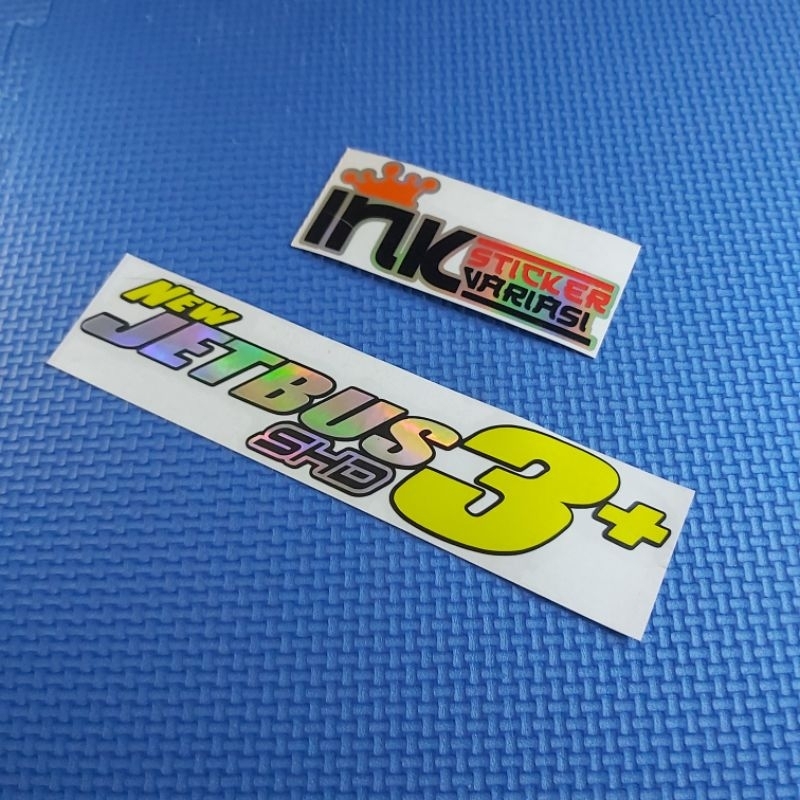 Jual STICKER NEW JETBUS 3+ CUTTING | Shopee Indonesia