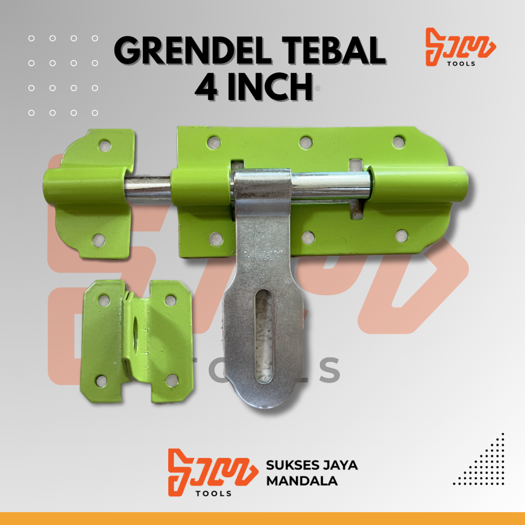 Jual Grendel Tebal Grendel Overpal 4 inch voxy | Shopee Indonesia