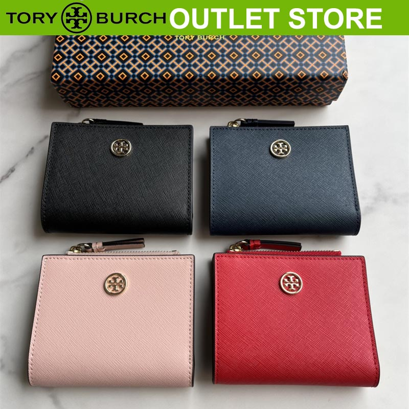 pengiriman cepat Tory Burch TB Dompet Dompet Koin Dompet Lipat Dompet Kecil Dompet Kartu Dompet Lipat Wanita