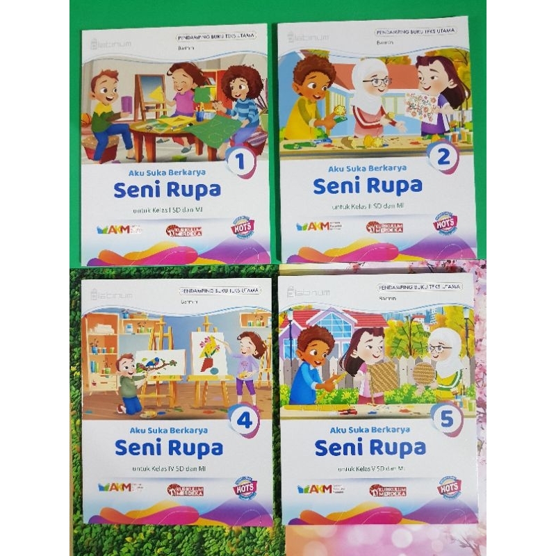 Jual Platinum.Seni Rupa SD/Mi Kelas 1.2.4.5 Kurikulum Merdeka AKM Hots