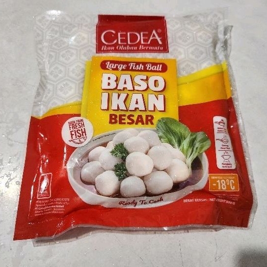 Jual Cedea Bakso Ikan Besar 500gr Shopee Indonesia