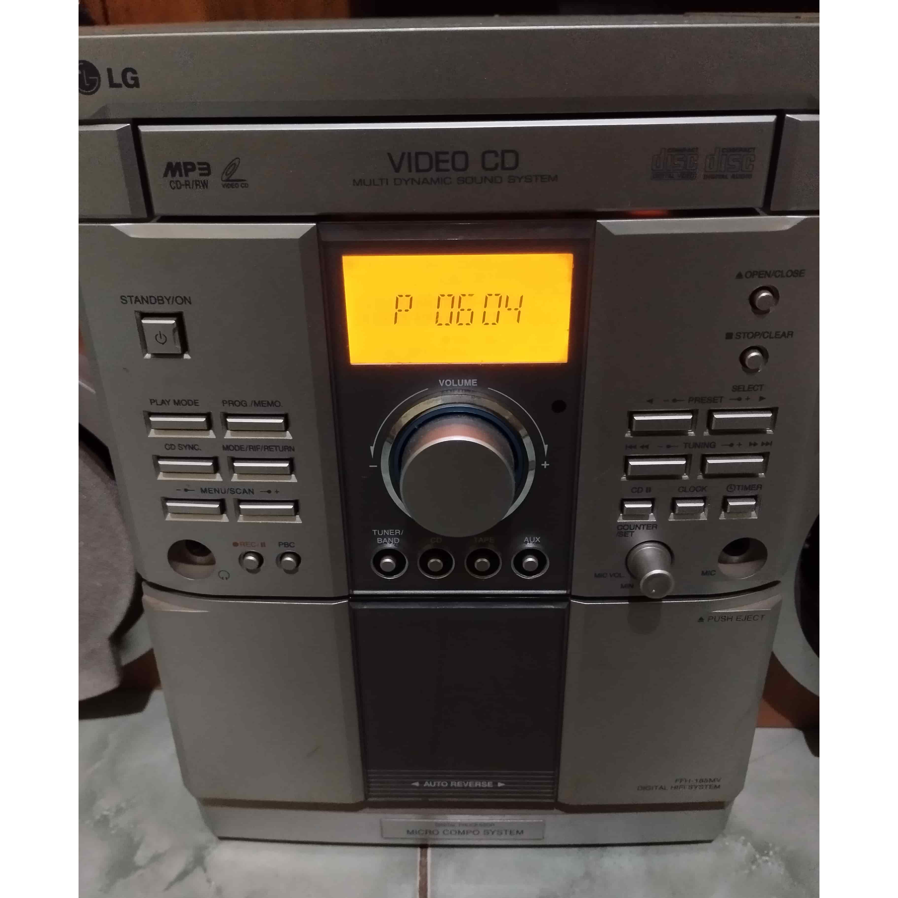 Jual Micro Compo System F-185MV LG Tape Player | Shopee Indonesia