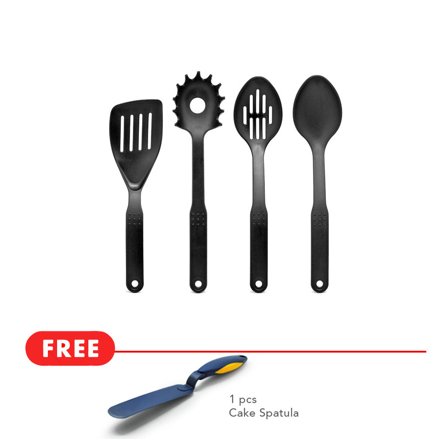 Jual Maxim Venice 5pcs Set Spatula / Sutil Nylon + Cake Spatula