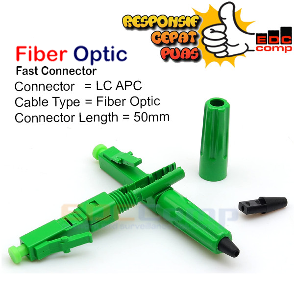 Jual Fiber Optic LC APC Fast Connector | FTTH Fast konektor LC APC ...