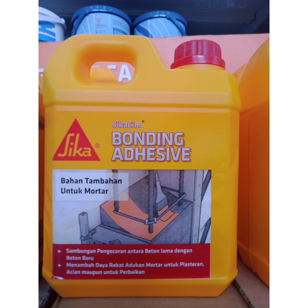 Jual Sika - Sikacim Bonding Adhesive Bonding Agent Lem Beton 900ml ...