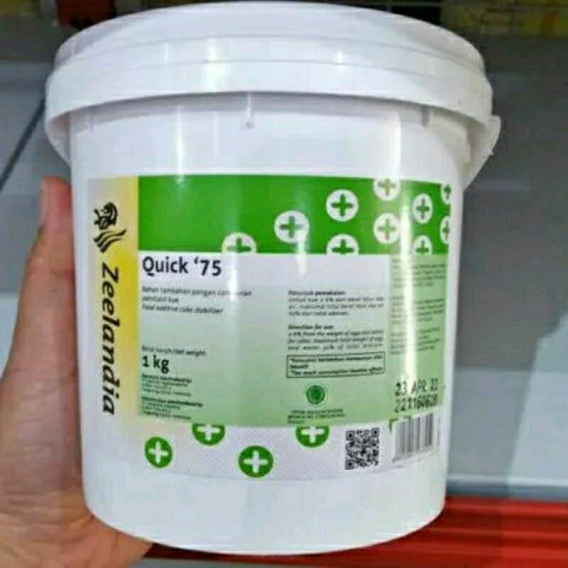 Jual 50 gr Quick 75 Emulsifier Pengembang Adonan Cake Stabilizer Kue ...