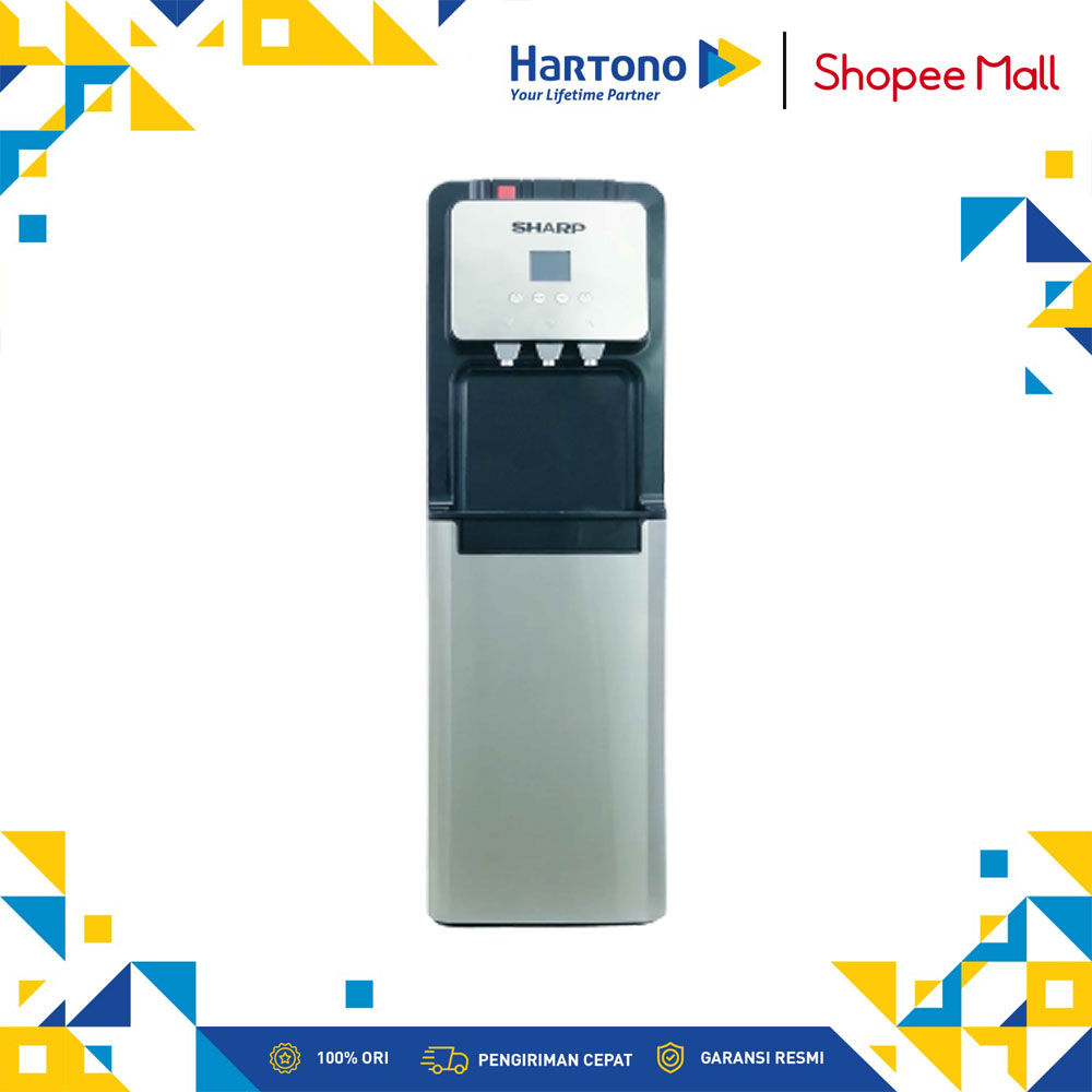Jual Sharp Water Dispenser Bottom Galon SWD88EHLSL Shopee Indonesia