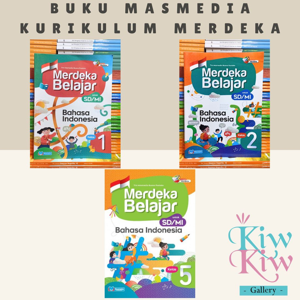 Jual Buku Merdeka Belajar Bahasa Indonesia Kelas 1, 2, 3, 4, 5, 6 SD/MI ...