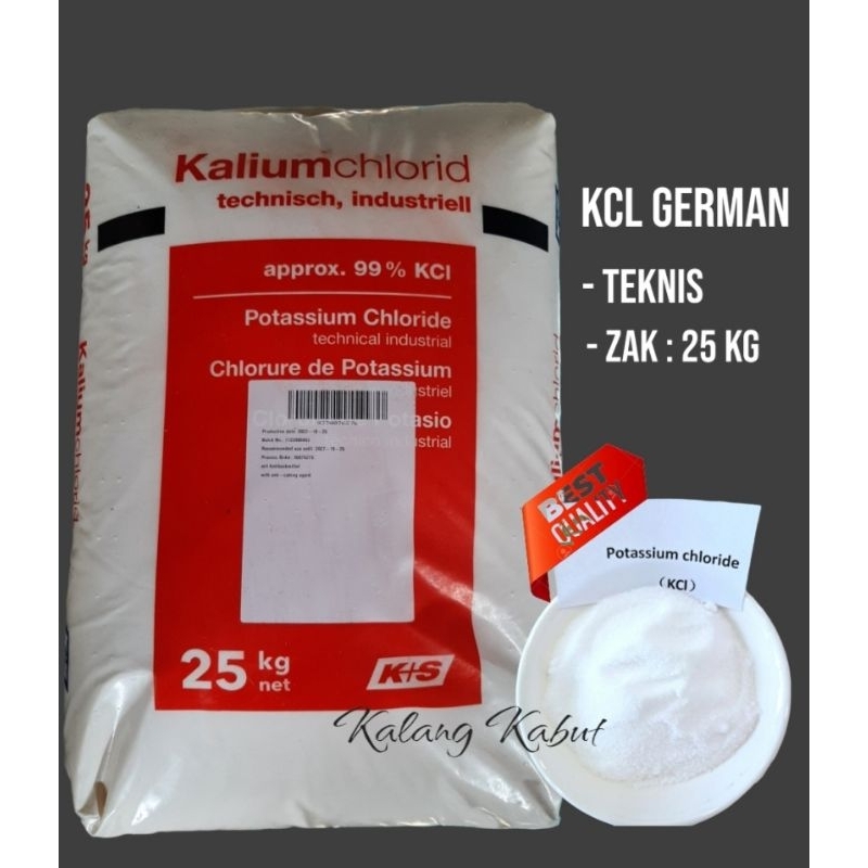Jual KCL german - Kalium chlorid - 25 kg | Shopee Indonesia