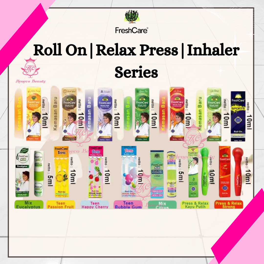 Jual FRESH CARE Aromatherapy Roll On Mix Inhaler \ Minyak Angin ...