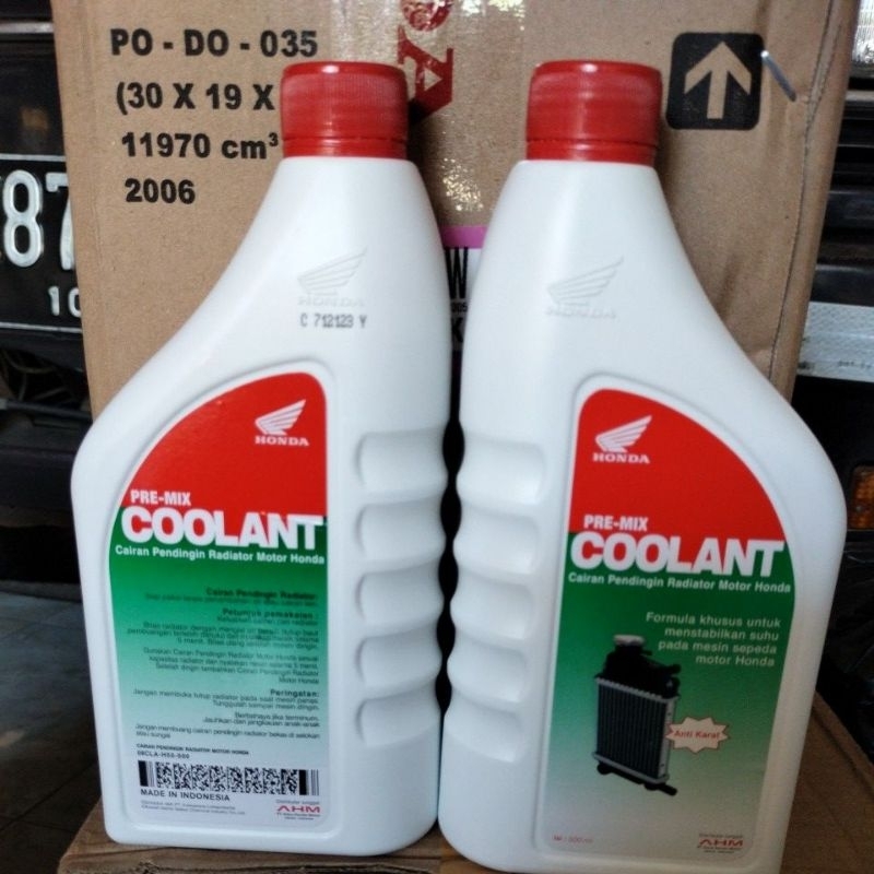 Jual air radiator/coolant 500ml AHM | Shopee Indonesia