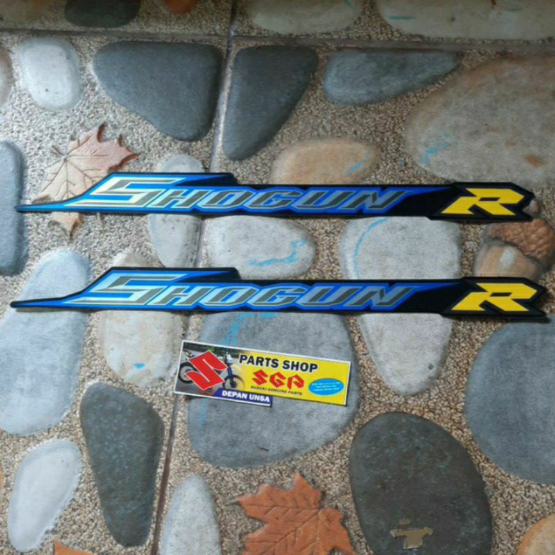 Jual stiker tulisan shogun R asli suzuki SGP | Shopee Indonesia