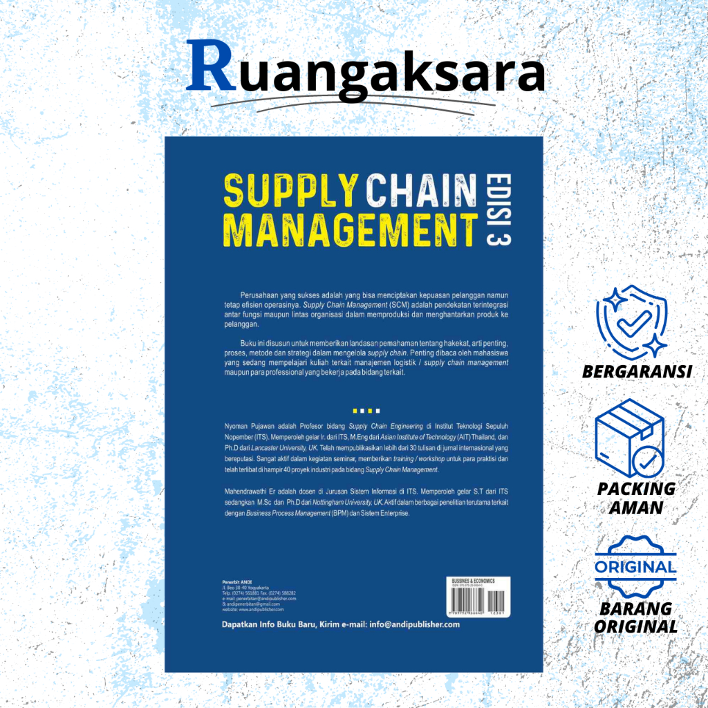 Jual Buku Supply Chain Management Edisi 3 | Shopee Indonesia
