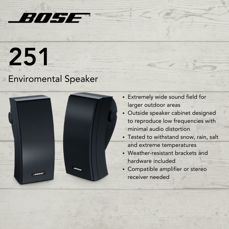 Jual BOSE 251 ENVIROMENTAL SPEAKERS Shopee Indonesia
