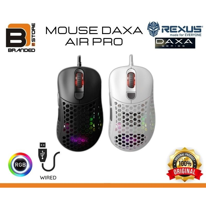 Jual Rexus Daxa Air Pro Gaming Mouse Shopee Indonesia