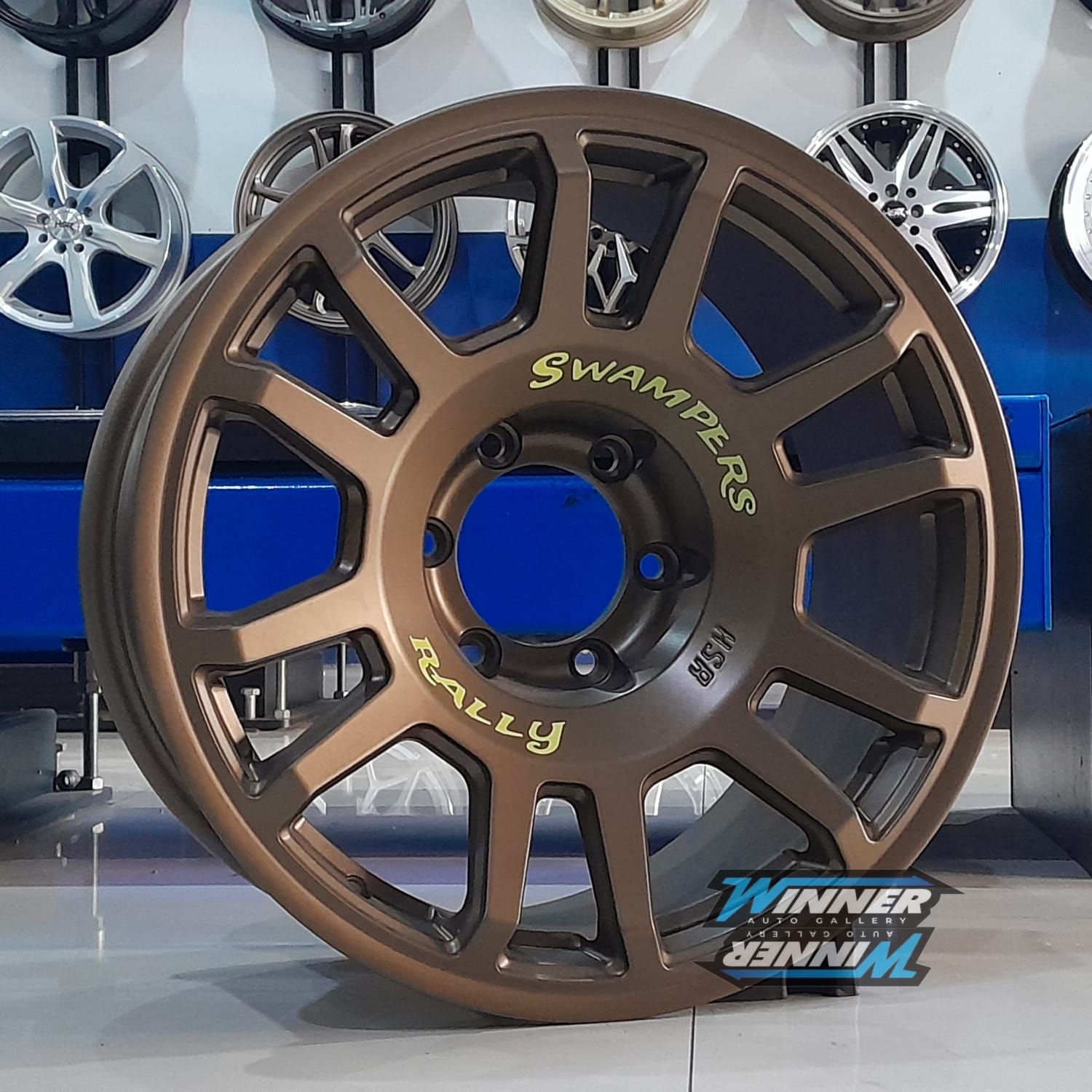 Jual VELG HSR RALLY LOOK SWAMPERS RING 18 PCD 6X139,7 - VELG MOBIL ...