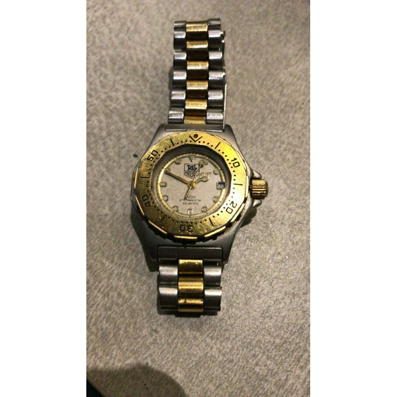 TAG Heuer 3000 Professional 934.206 200Meters Ladies Two Tone Original Swiss Made