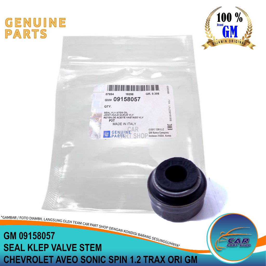 Jual SEAL KLEP SEAL VALVE STEM CHEVROLET AVEO SONIC SPIN 1.2 1.200 TRAX ...