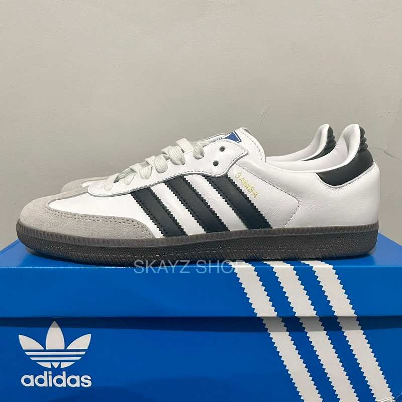 Jual Adidas Samba OG Cloud White / Core Black / Clear Granite B75806 ...