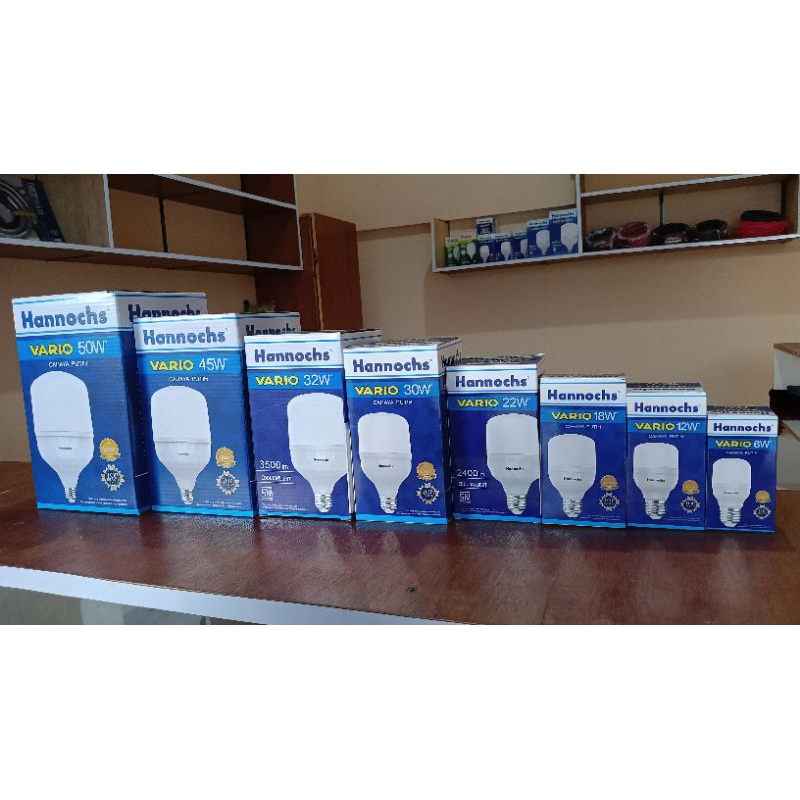 Jual Hannochs Vario 6w 12w 18w 22w 30w 32w 45w 50w | Hannochs Biru ...