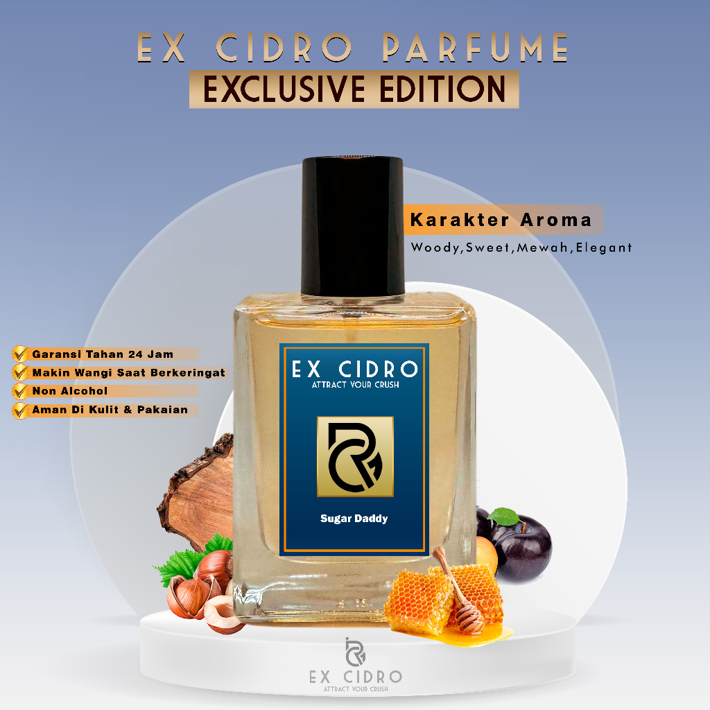 Jual Parfum SUGAR DADDY For Men by Ex Cidro / Parfum Tahan lama /parfum  pria / parfum wanita / extrait de parfum / Eu De Parfum / Parfum non  alkohol / Parfum Murah / Parfum viral | Shopee Indonesia