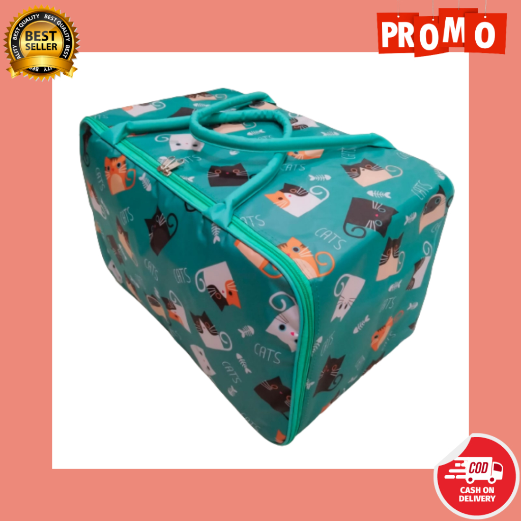 Jual Travel Bag Jumbo Ukuran Cm Tas Pakaian Jumbo Tas Jinjing Jumbo Kucing Toska