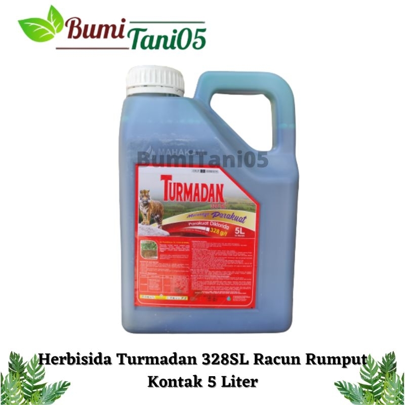 Jual Herbisida Racun Rumput Turmadan 328sl 5 Liter Shopee Indonesia