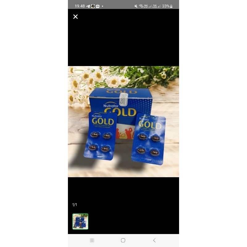 Jual NUTRAFOR GOLD ISI 40 (READY STOK) | Shopee Indonesia