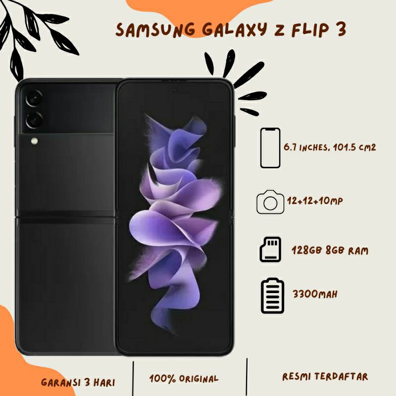 Jual Samsung Galaxy Z Flip 3 5g Shopee Indonesia