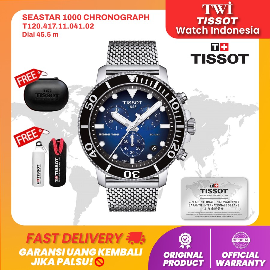 Jam Tangan Pria Tissot T120.417.11.041.02 Seastar 1000 Chronograph