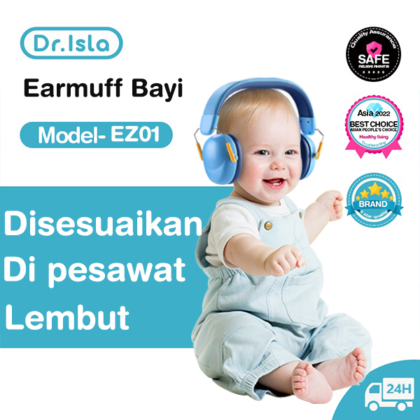 Jual Dr.isla Earmuff Bayi Pesawat Penutup Telinga Bayi Children Baby