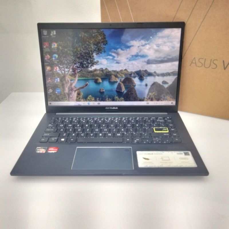 Jual Laptop Asus Vivobook S14 M413da Amd Ryzen 3 3250u Ram 8gb Ssd 512gb Fulset Shopee Indonesia 8711