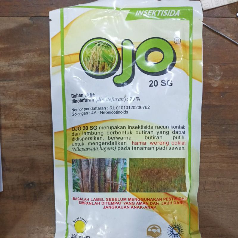 Jual Insektisida OJO 20SG untuk hama wereng pada tanaman padi (250gr