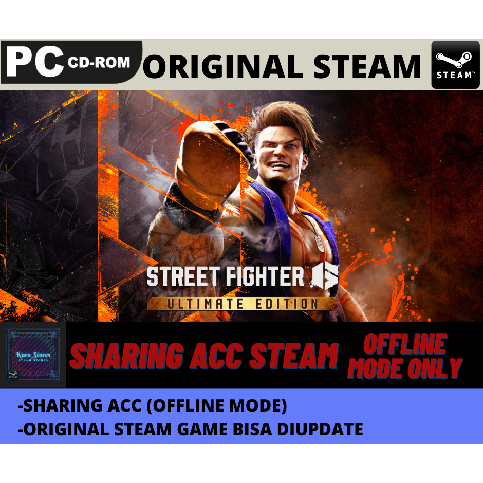 Jual Street Fighter 6 Ultimate Edition PC Game Sharing Original ...
