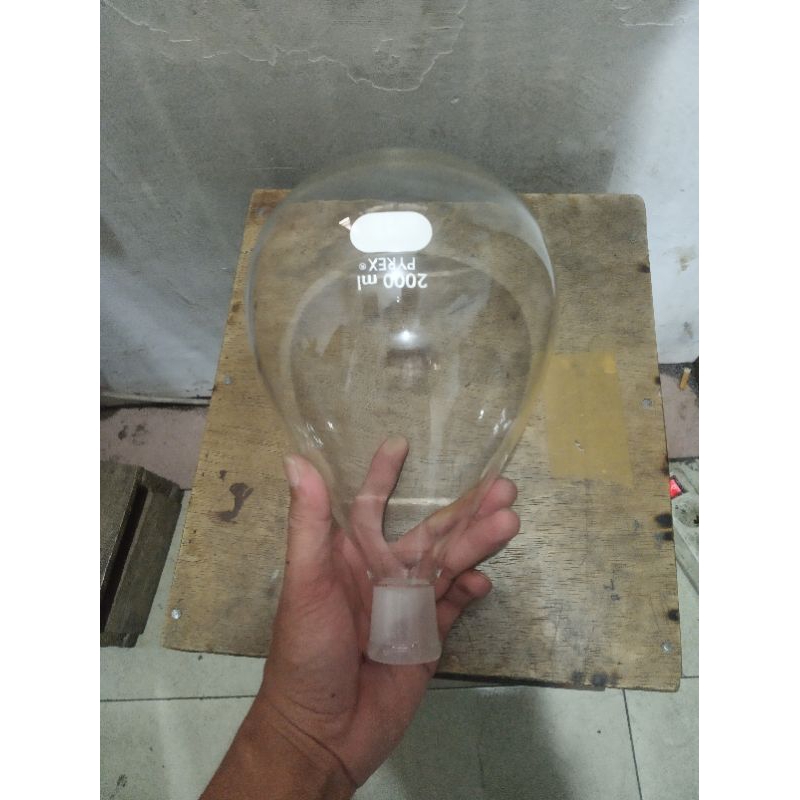 Jual Labu evaporator 2000ml pyrex class A/ Nasu flas 2000ml pyrex class ...
