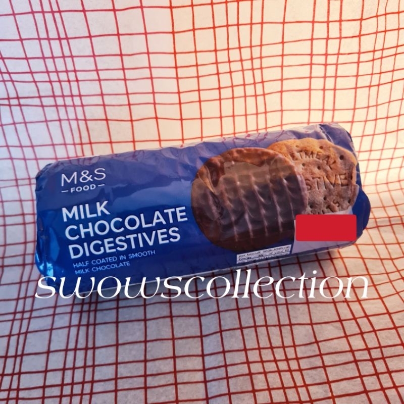Jual M&S MARK MARKS & AND SPENCER DIGESTIVES DIGESTIVE MILK CHOCOLATE