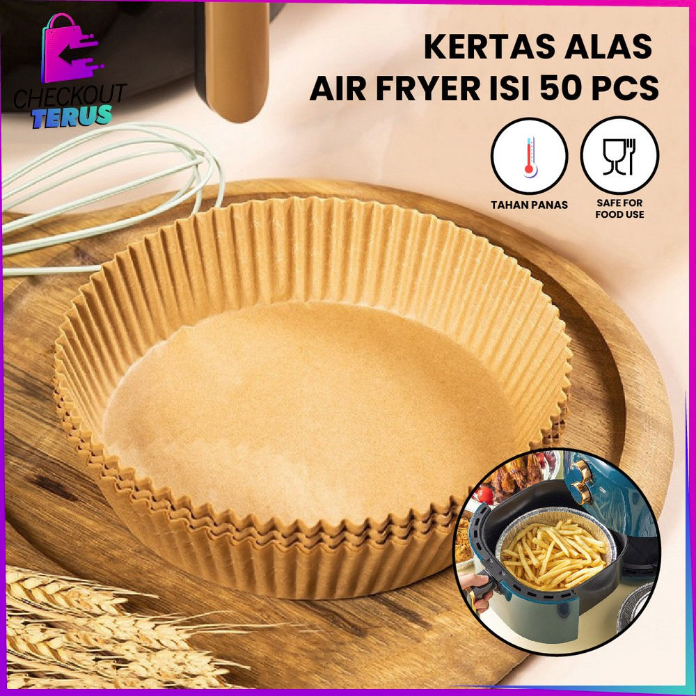 Jual Ct C Kertas Air Fryer Pcs Anti Lengket Baking Paper Alas